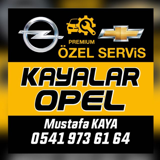 Kahramanmaraş Kayalar Opel ve Chevrolet Özel Servis Logosu